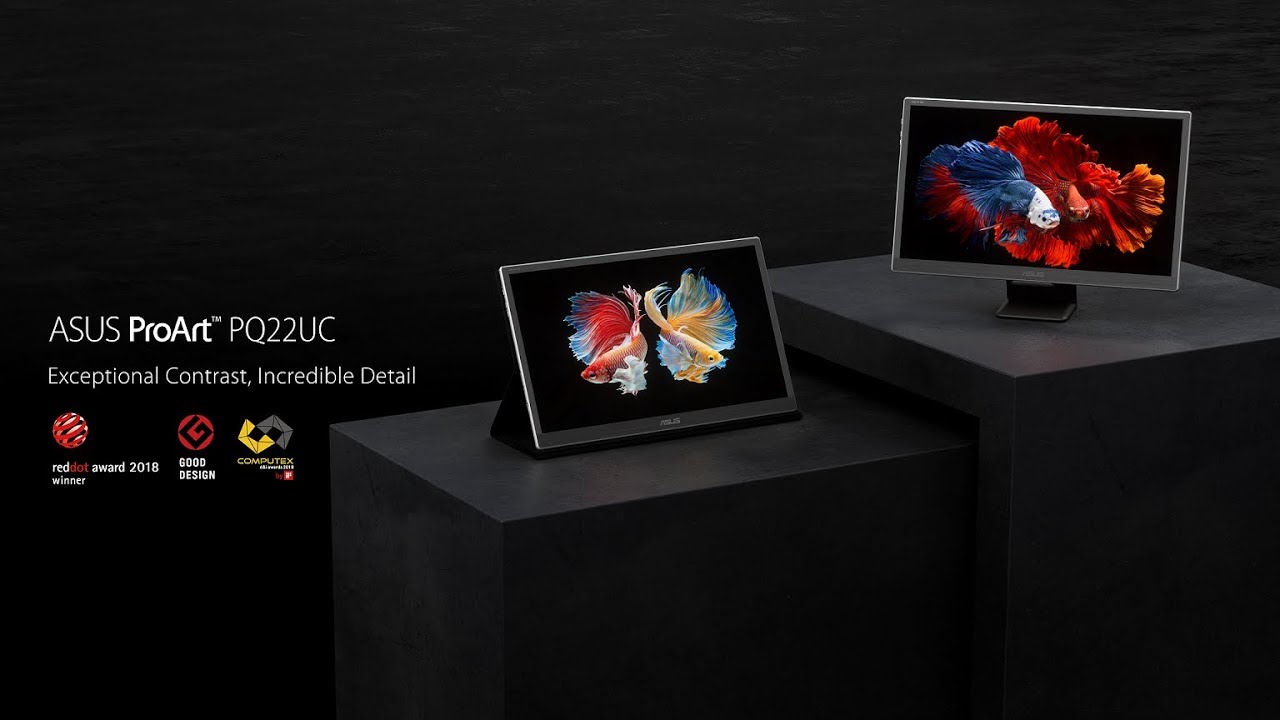 The World's 1st Portable 4K OLED Monitor  Support Dolby Vision&trade; - ProArt PQ22UC | ASUS
