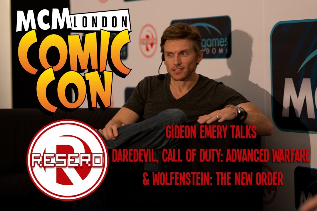 Resero Presents - Gideon Emery on the Games Stage at MCM London Comic Con
