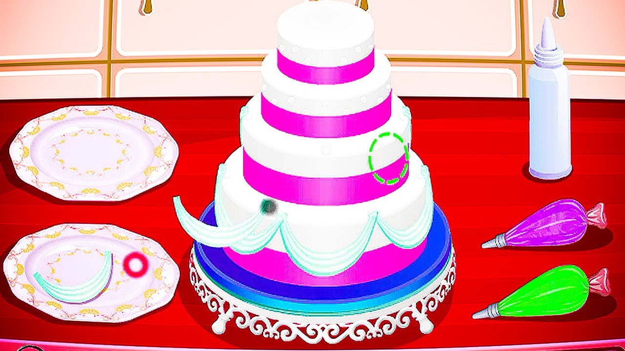 Wedding Cake Cooking Cake Baking Games for Girls | Cooking Games for Girls | Best Food Shop Games