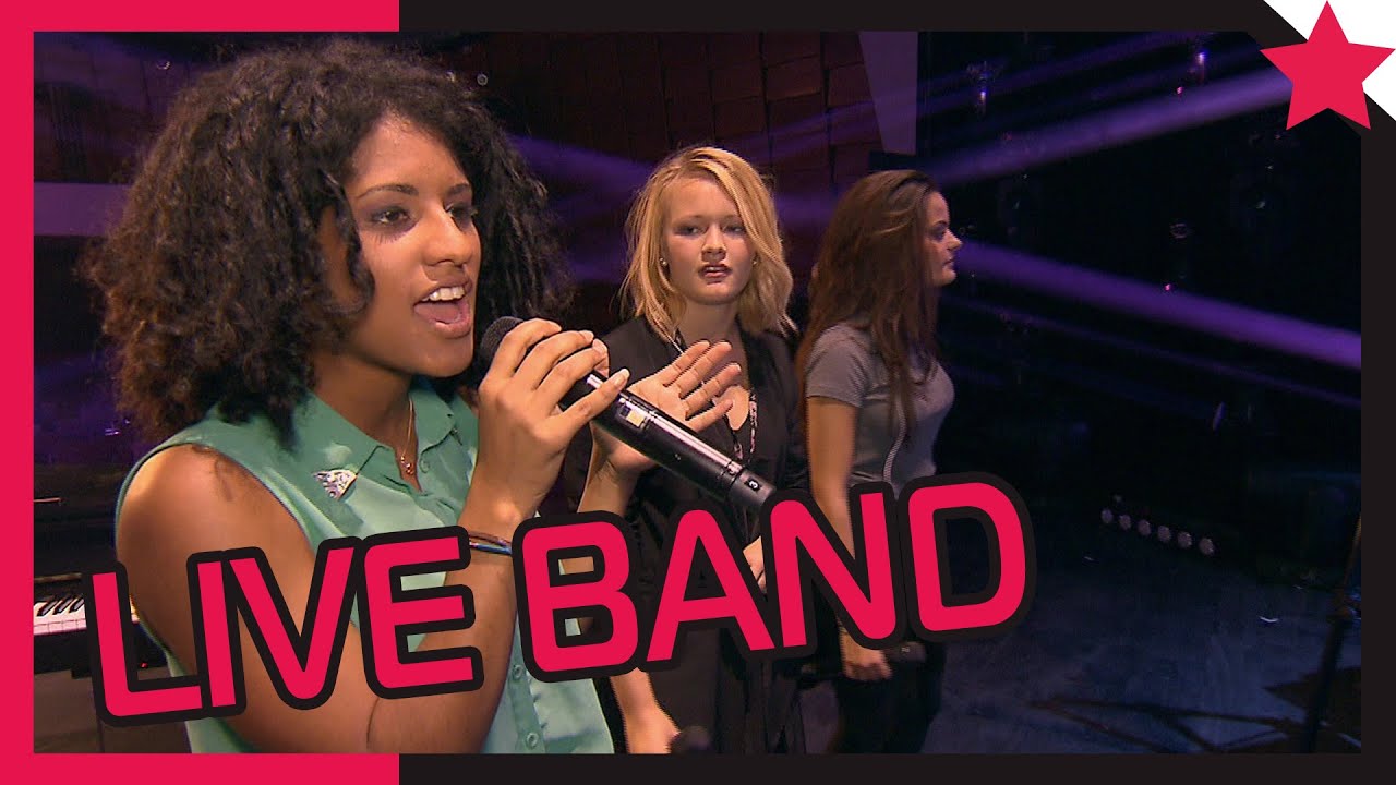 Proben mit der Live-Band - Popstars