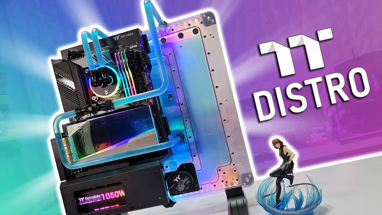 90.000 TL &Ouml;zel Sıvı Soğutmalı Sistem! DistroCase & AORUS
