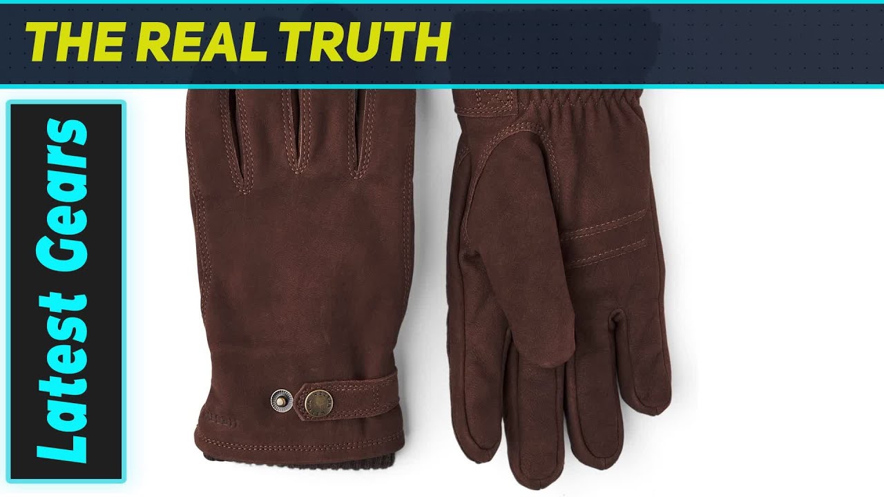 Hestra Men's Bergvik: The Ultimate Cold Weather Leather Gloves