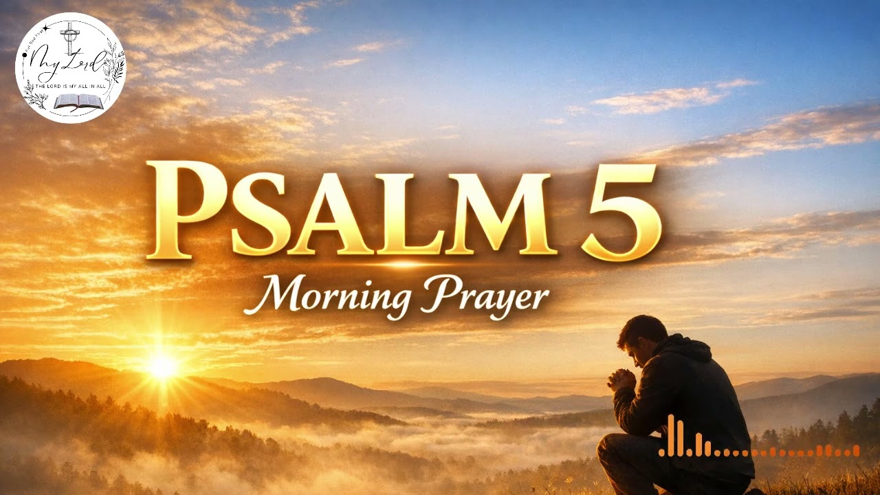 Psalm 5 – Lead Me, Lord, in Your Righteousness | Peaceful Bible Reading with Soothing Music✝️ #bible