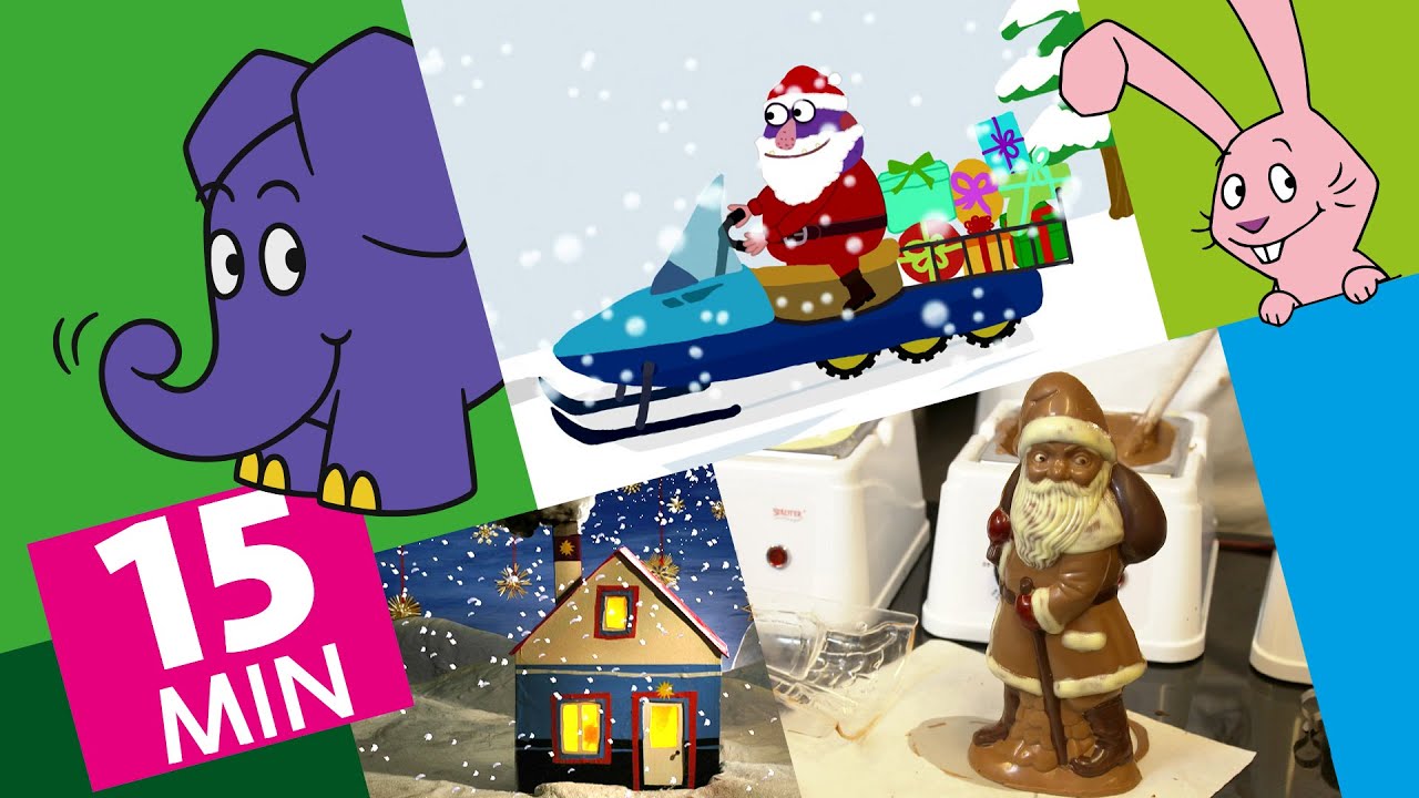 Hallo Elefant - Wie wird ein Schoko-Nikolaus hergestellt & Das Haus vom Nikolaus | Der Elefant |&nbsp;WDR