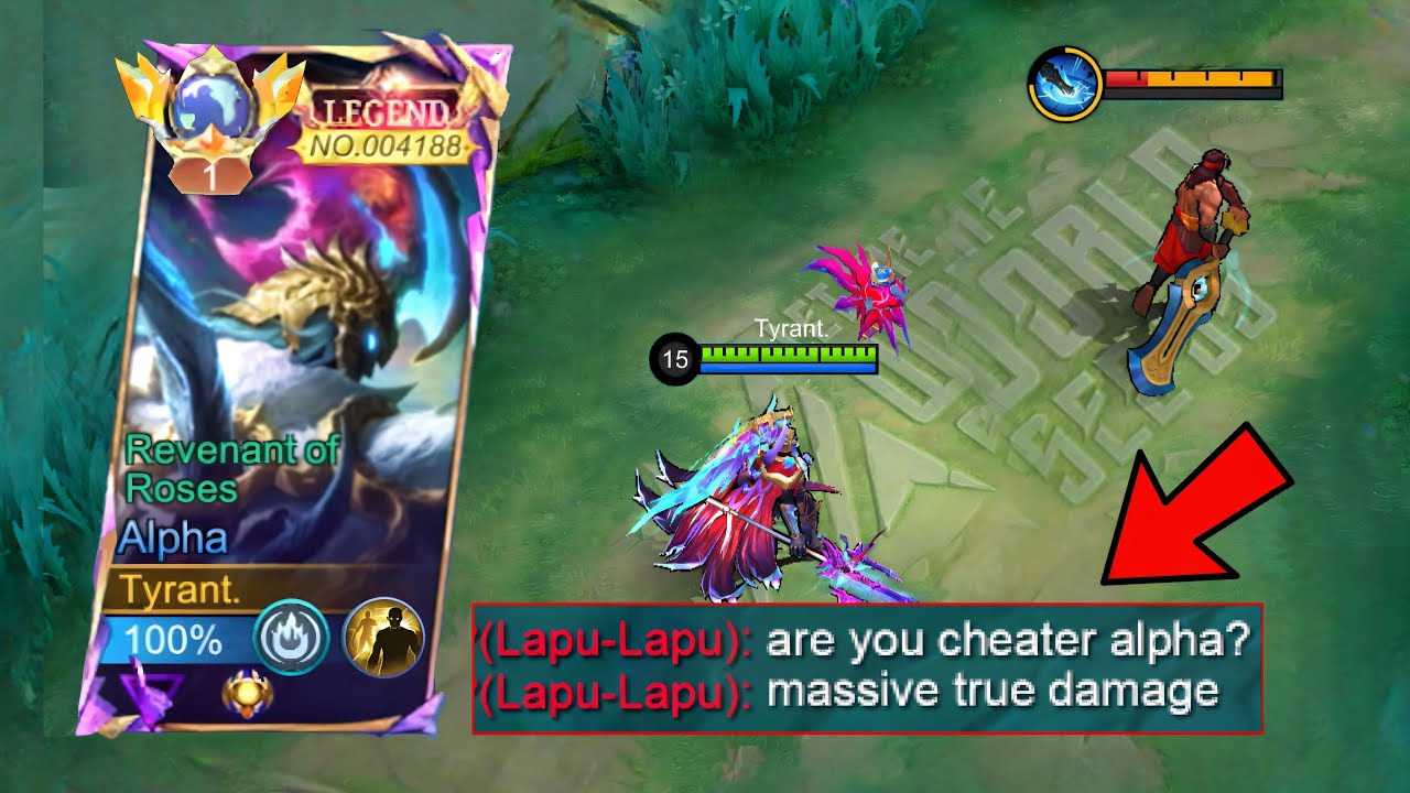 THIS ALPHA BUILD IS ILLEGAL… INSANE LIFESTEAL + TRUE  DAMAGE 🤯