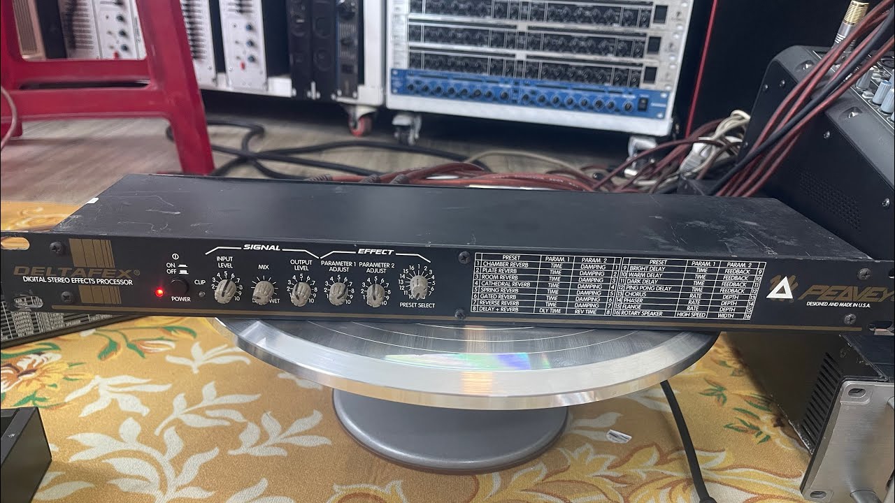 Effects rời peavey deltafex b&atilde;i made in usa  bộ tạo vang chuy&ecirc;n nghiệp