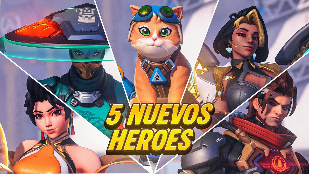PROBÉ LOS 5 NUEVOS HÉROES de la SEASON 21 de OVERWATCH