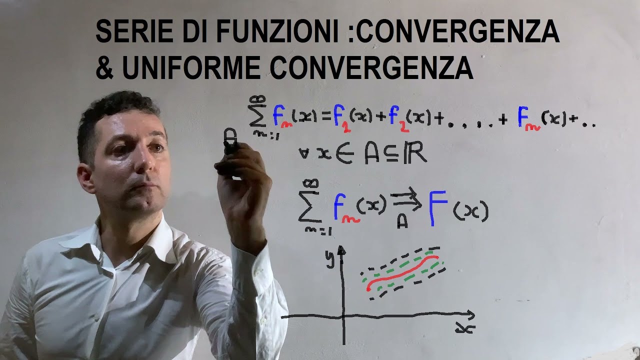 Serie di funzioni - convergenza puntuale ed uniforme
