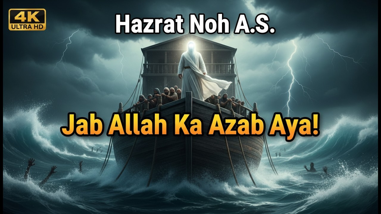 Hazrat Nooh ka Waqia | Allah ka Azab | Hazrat Nooh
