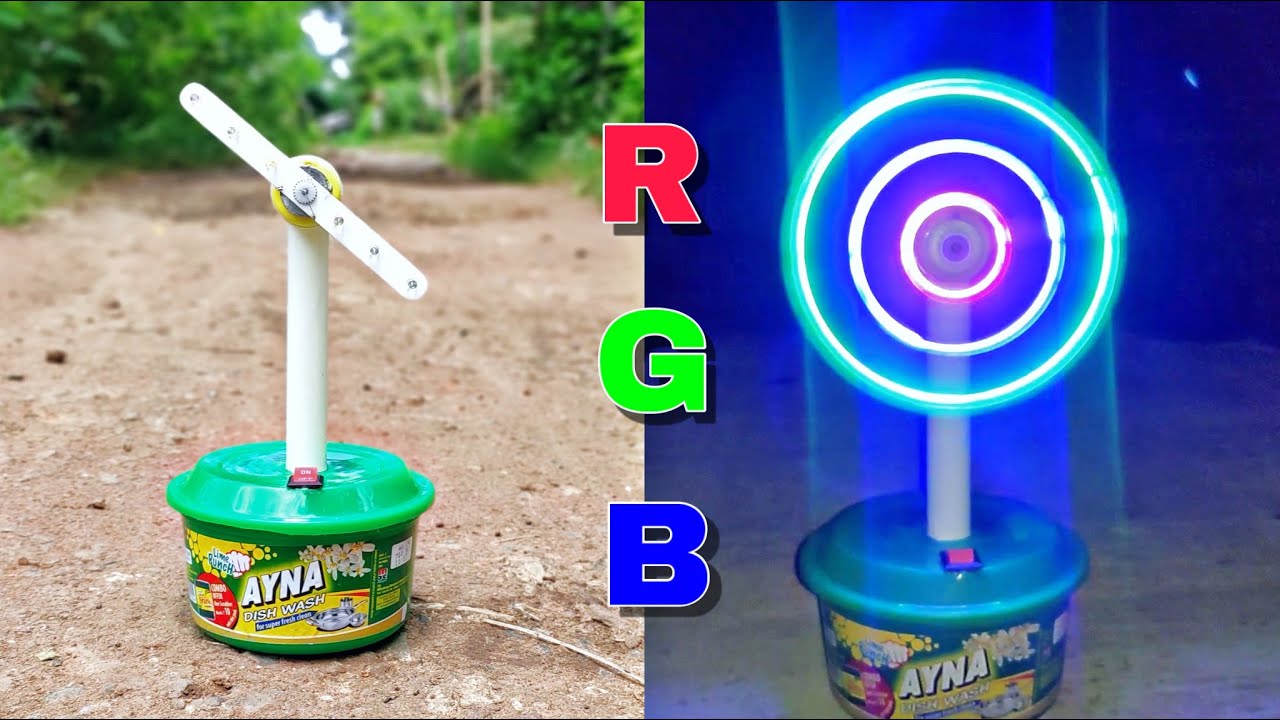 How to make RGB LED fan