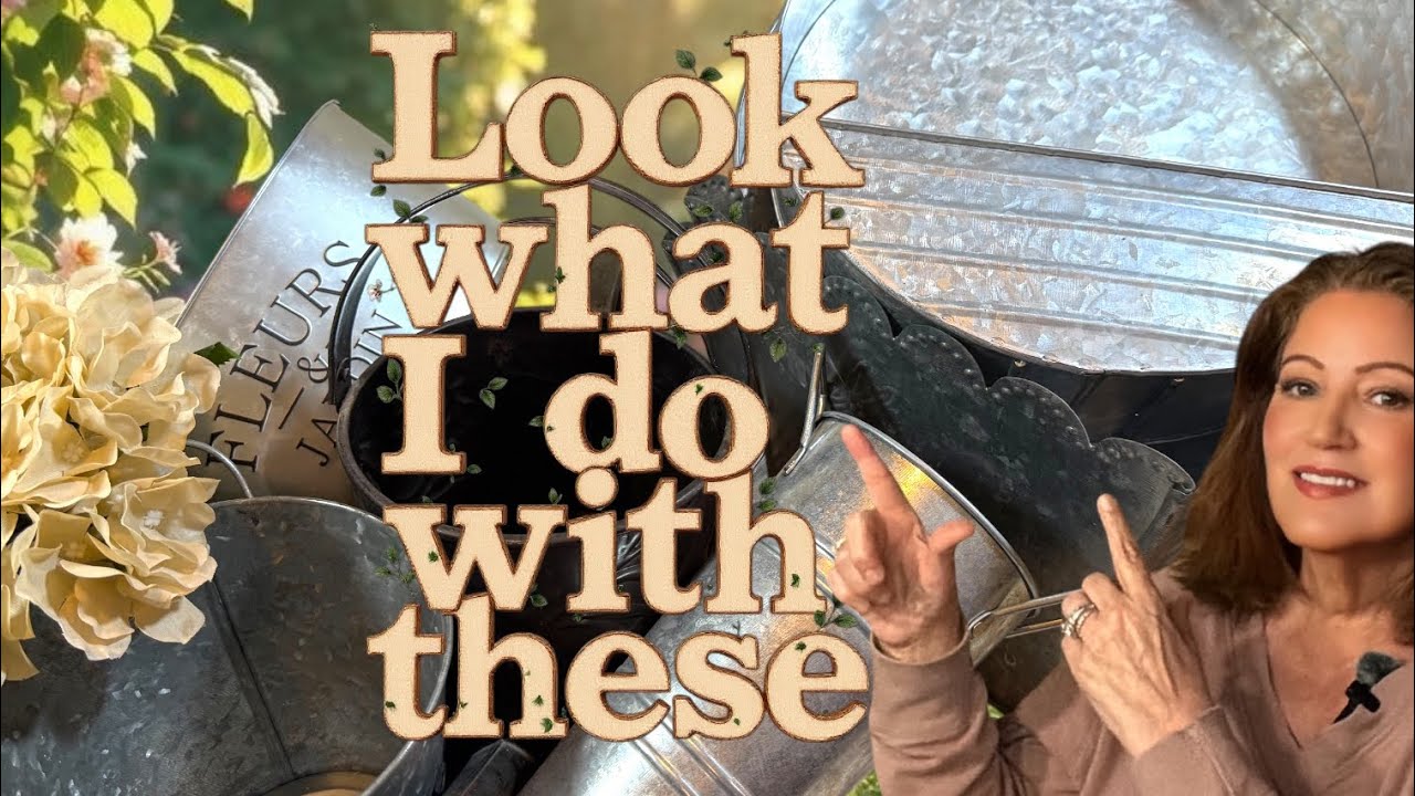 Remaking Galvanized Planters 7 Budget Friendly Thrift Flips 