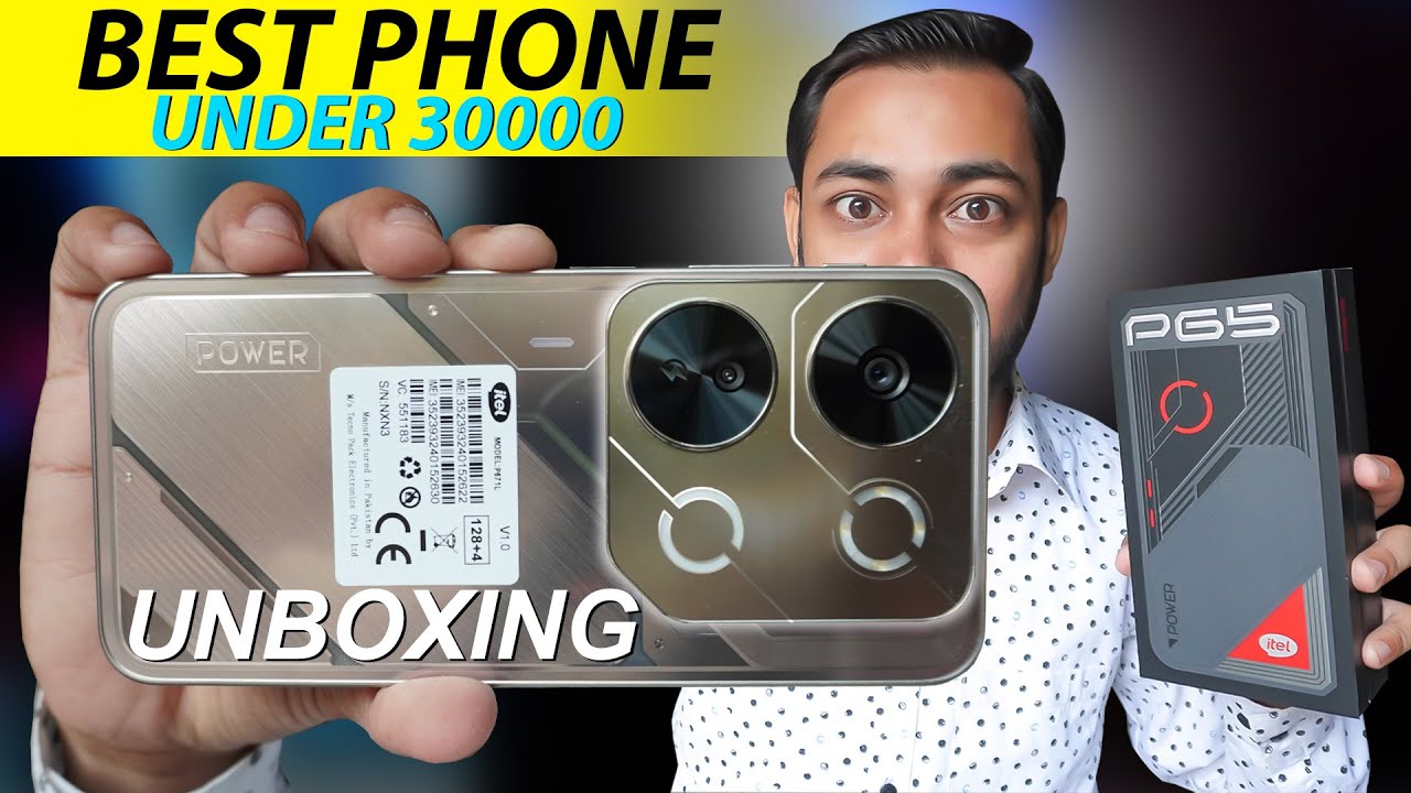 Best phone under 30000 in pakistan | Itel p65 unboxing in pakistan with detail review