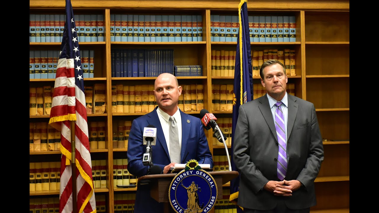 Secretary Schwab and Attorney General Kobach announce voter fraud charges - FULL Press Conference