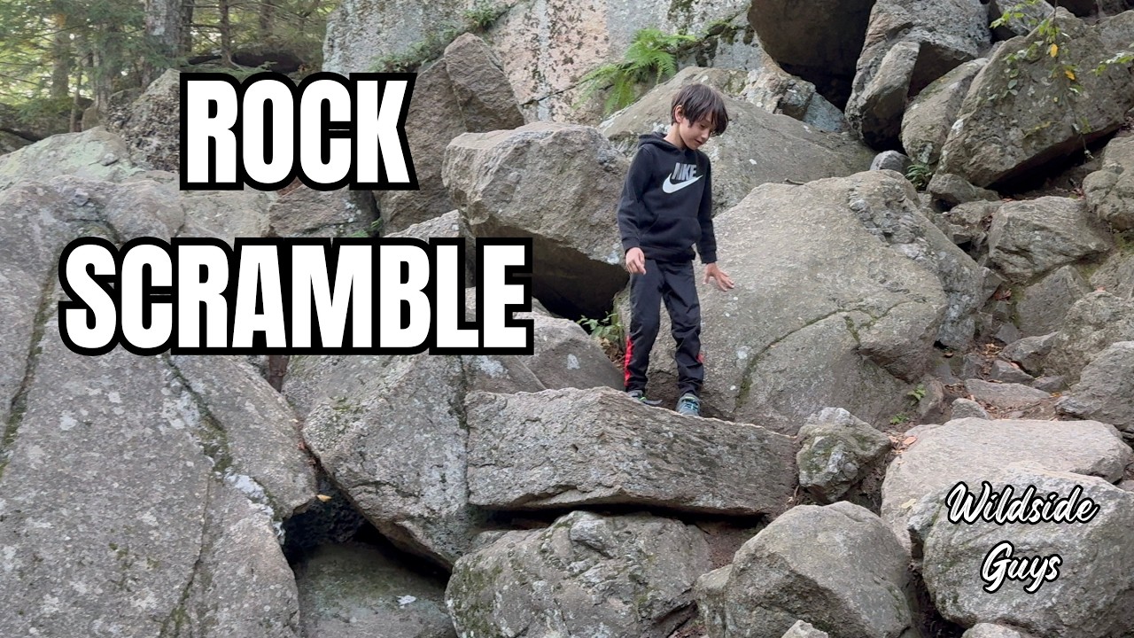 Epic Rock Scrambling With Kids | Purgatory Chasm