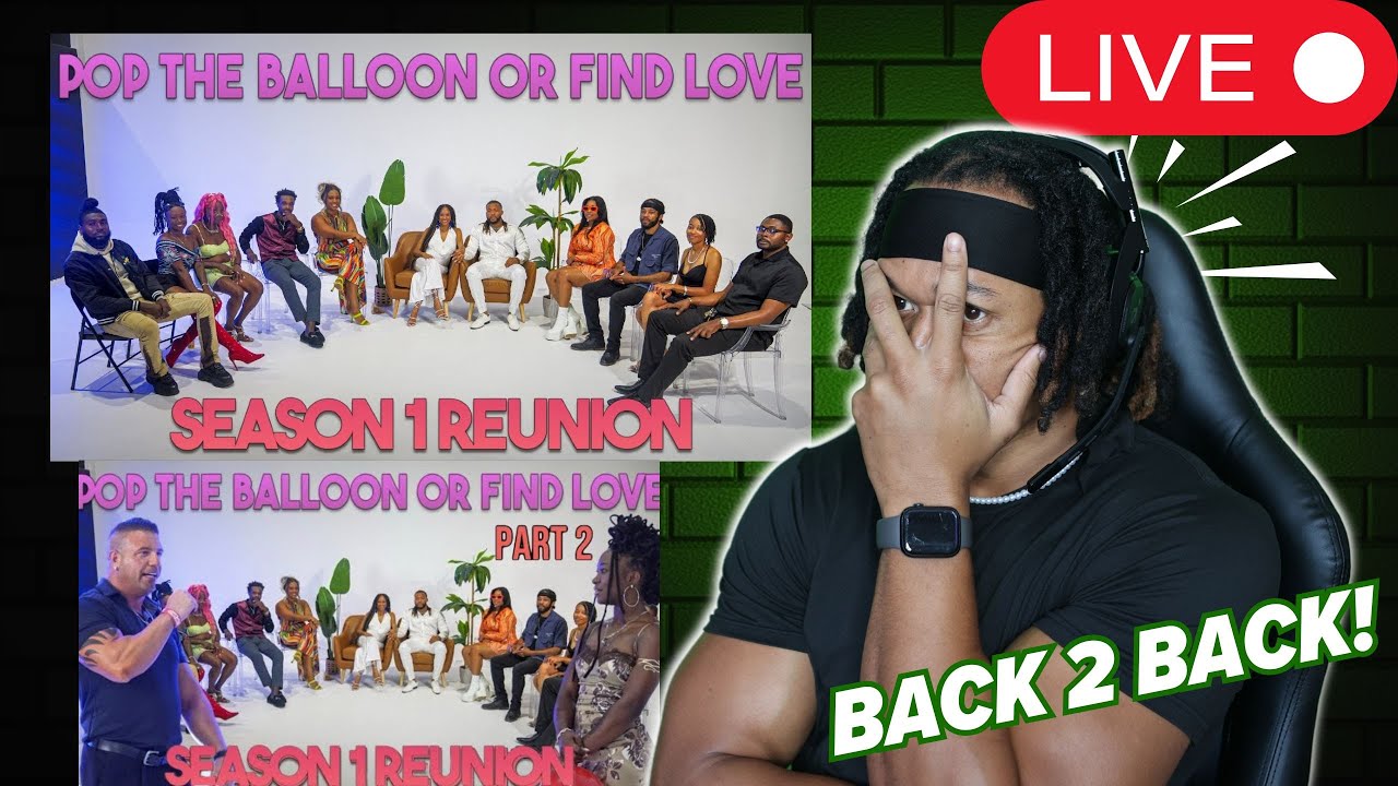 Pop The Balloon Or Find Love Reunion | FGE LOVE EDITION (TPindell Reaction)
