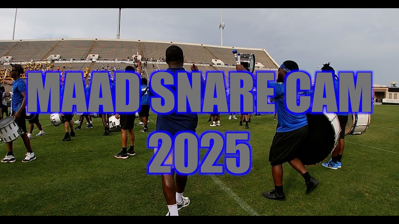MAAB SNARE CAM vs New Orleans All-Star Band (Field View) 2025 🔥