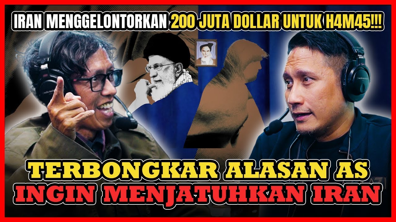 TERNYATA? TRUMP & INTELEGENT ISRIWIL DIBELAKANG KERUSUHAN IRAN?  - Faisal Assegaf #Part1