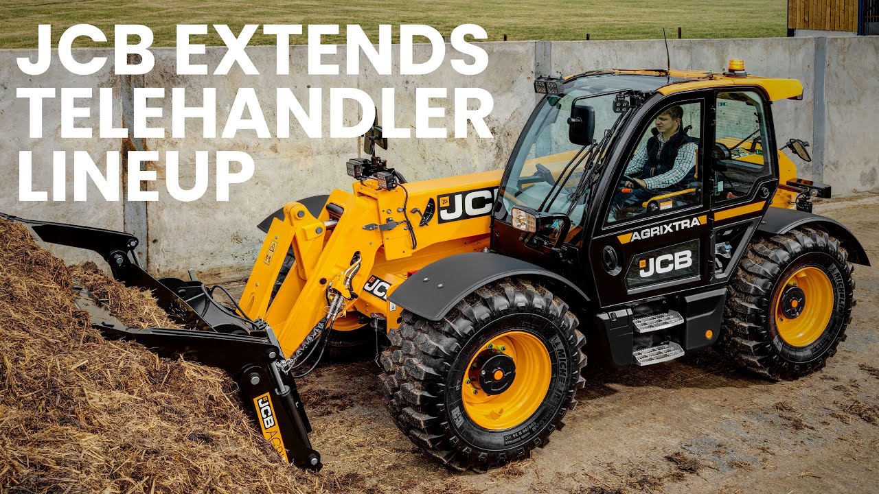ВЫПУЩЕНЫ: модели телескопических погрузчиков JCB 546-70 и 555-70 Loadall.