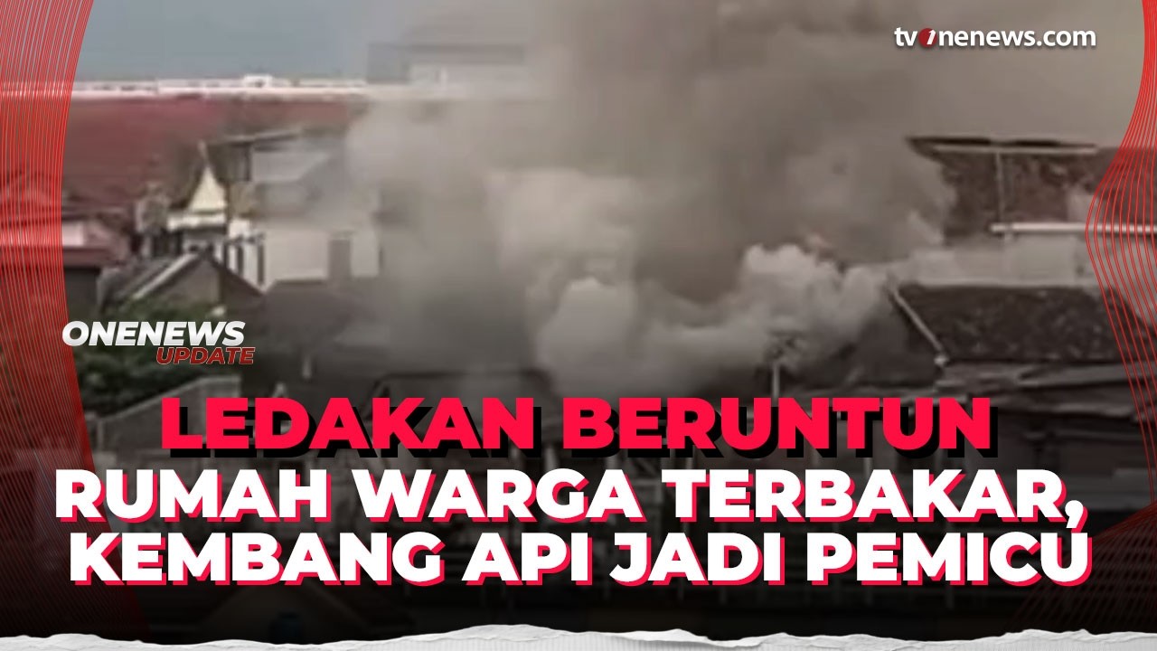 Detik-Detik Jelang Buka Puasa, Rumah Penjual Petasan di Yogyakarta Ludes Terbakar | OneNews Update