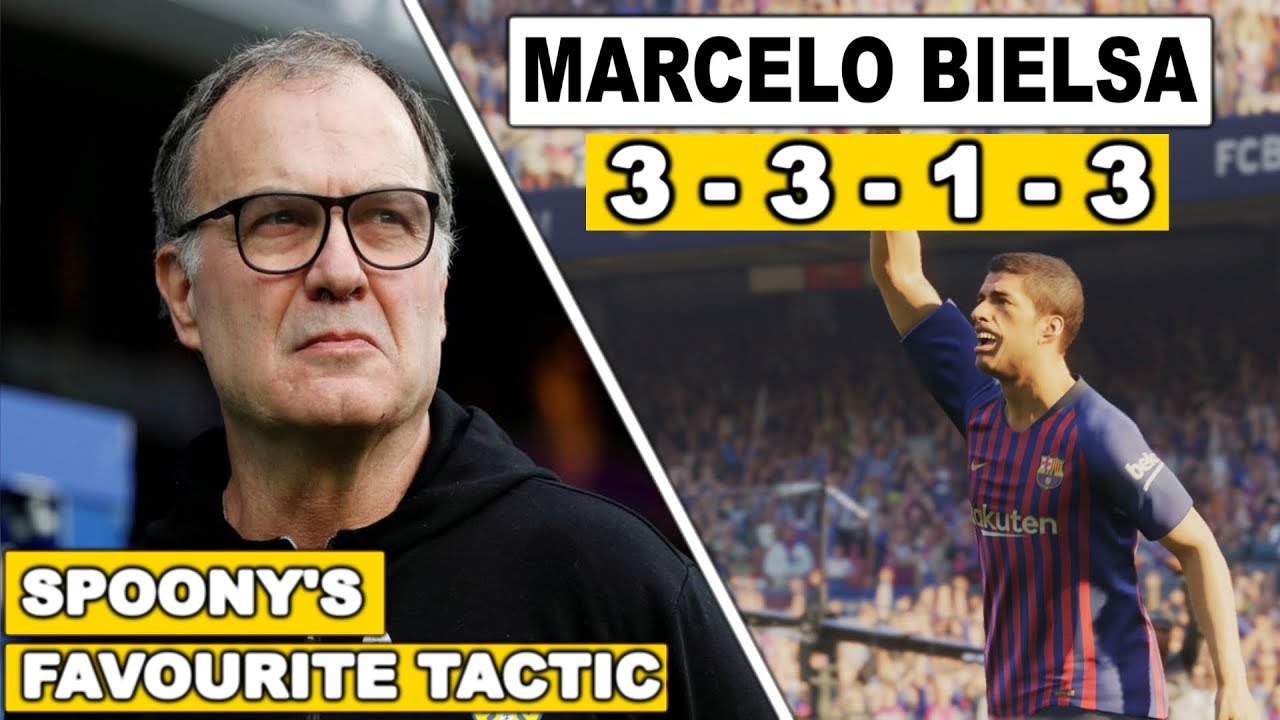 PES 2019 | Marcelo Bielsa 3-3-1-3 | Spoony's NEW Favourite Tactic! [MUST SEE]