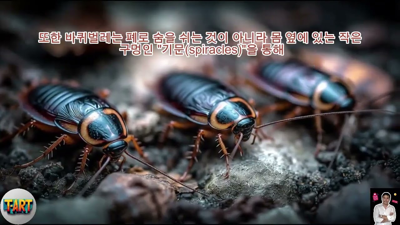 바퀴벌레는 머리가 없어도 몇 주 동안 살아남을 수 있다