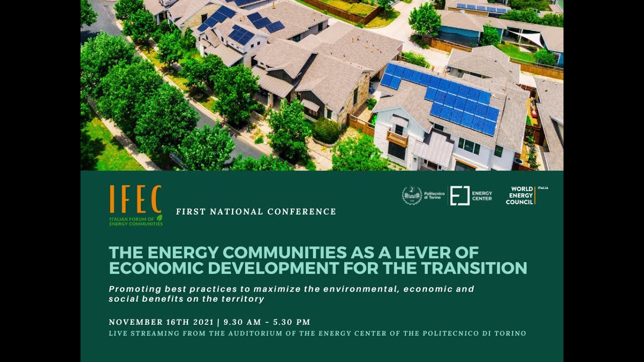 Energy Communities as a lever of Economic Development for the Transition