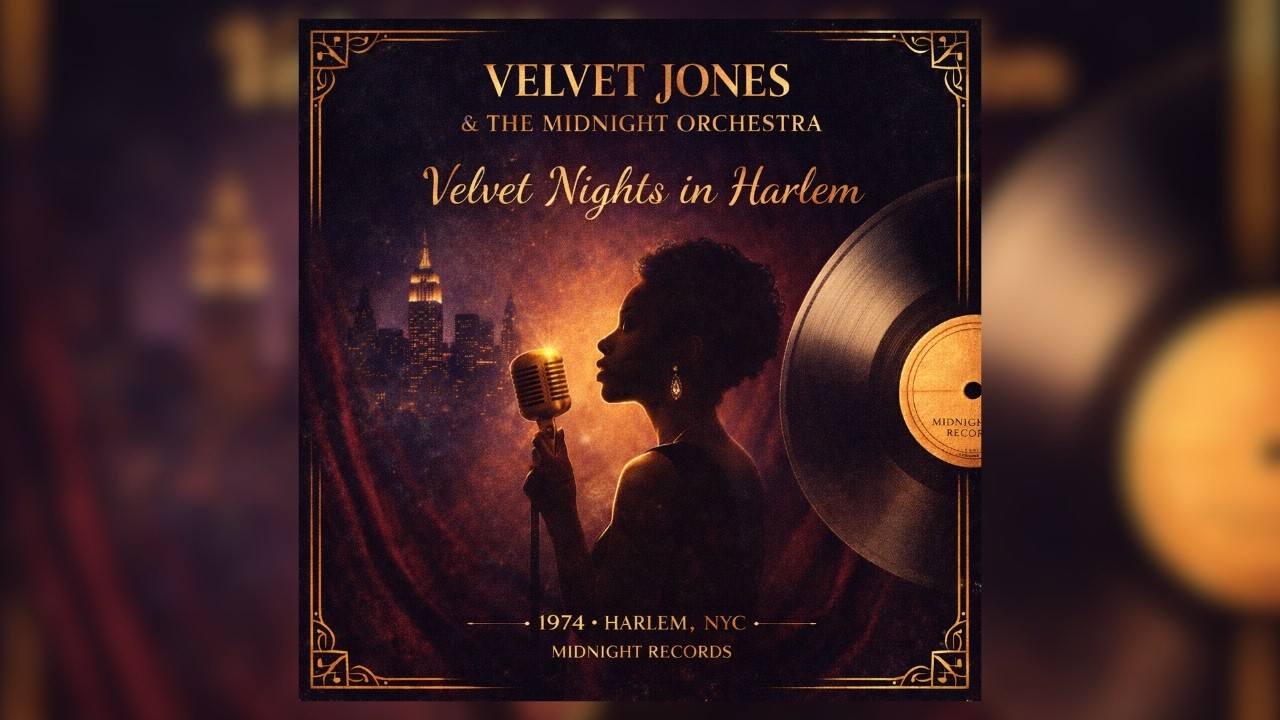 Velvet Jones & The Midnight Orchestra - Velvet Nights in Harlem(1974)| Lost  Soul Album | Full Album
