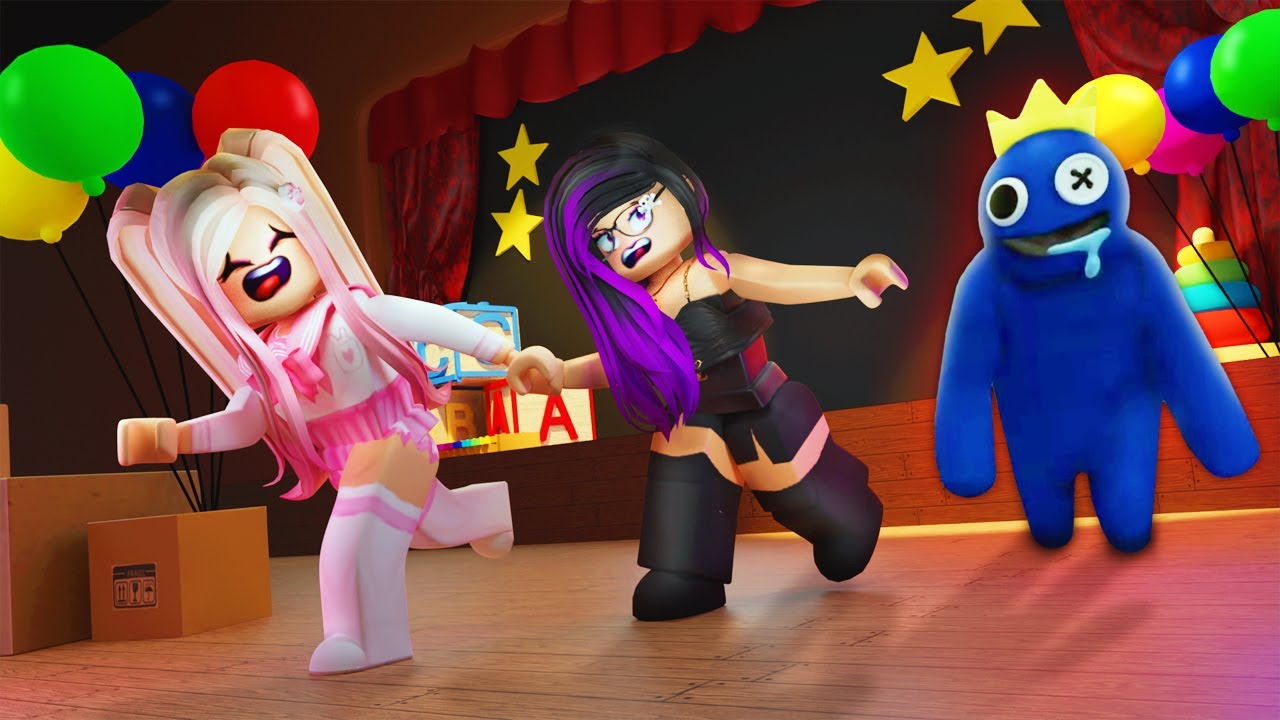 ¡NO DEJES QUE TE ATRAPEN LOS RAINBOW FRIENDS! 🌈😨​ #TeamGritón // Roblox