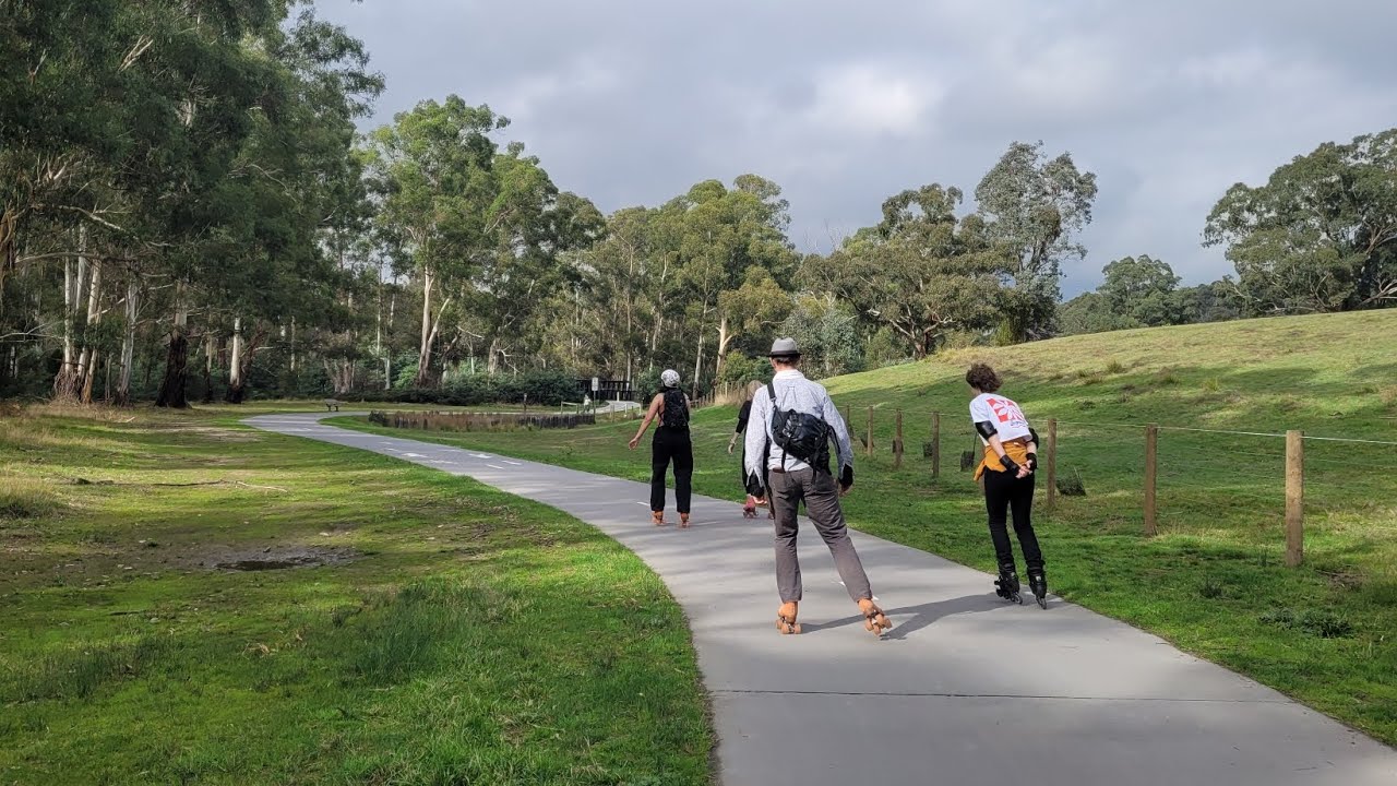 Diamond Creek Trail Skate with Melbourne Trail Skating