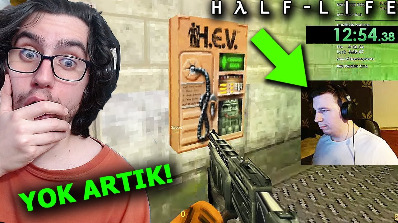 HALF LİFE SPEEDRUN AMA ÇILDIRIYORUM