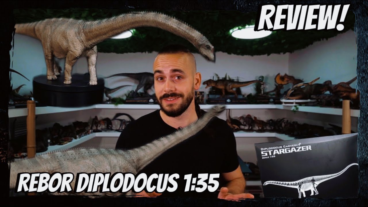 Rebor Diplodocus 1:35 2023 (beide Versionen) REVIEW Deutsch/ German inkl. comparison!