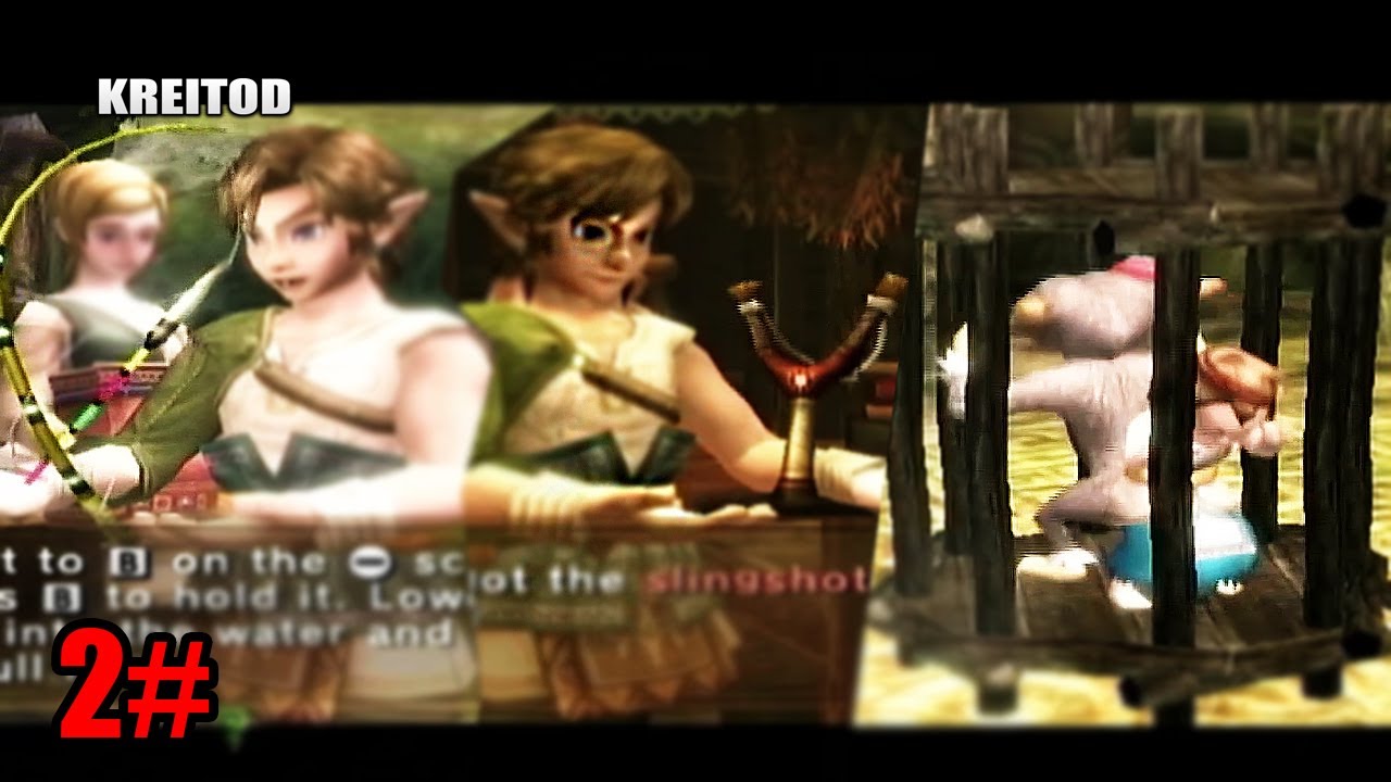 Ordon Village (CRADLE AND ELSE) Zelda Twilight Princess - Walkthrough (No Commentary) | Kreitod - 2#