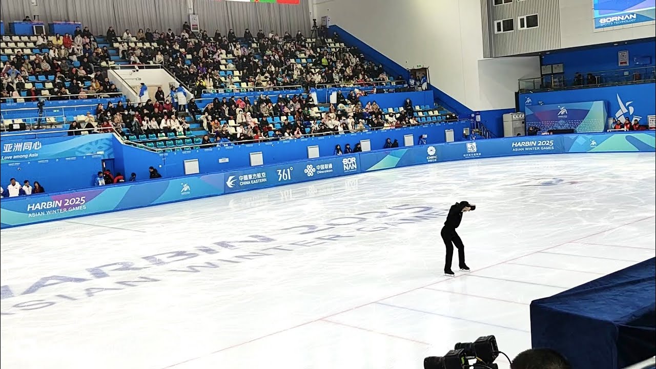 车俊焕  Junhwan CHA 🇰🇷（KOR）(The 9th Asian Winter Games Harbin 2025)  Short Program fancam