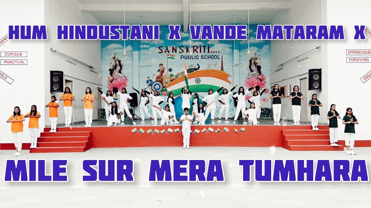 Hum Hindustani X Vande Mataram X mile Sur Mera Tumhara |Dance Performance |Patriotic Dance 2022