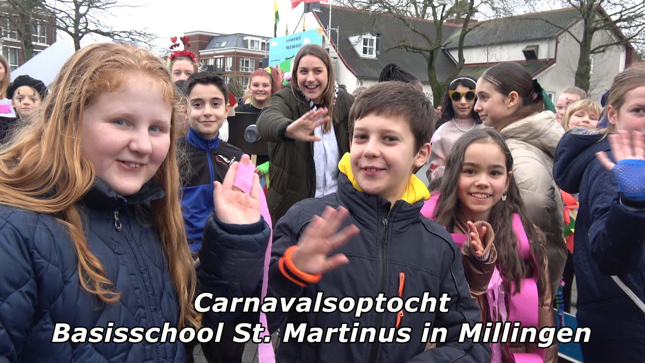 Carnavalsoptocht Sint Martinusschool Millingen