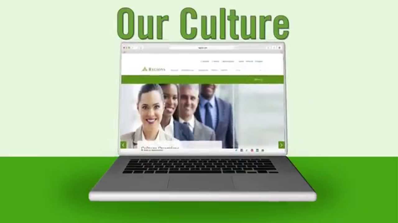 Regions Bank Culture Website Shares Our Mission, Vision and Values