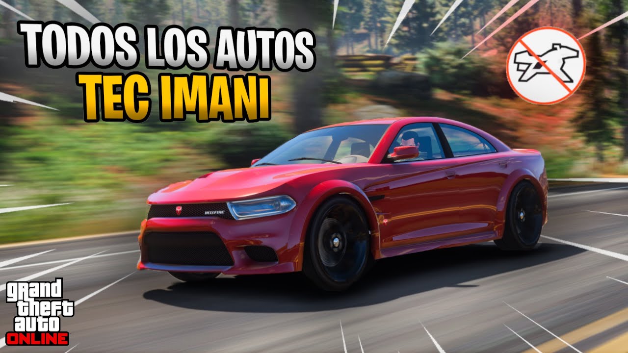 TODOS Los Autos Con TECNOLOGIA IMANI Dentro de Gta 5 Online 👌✅