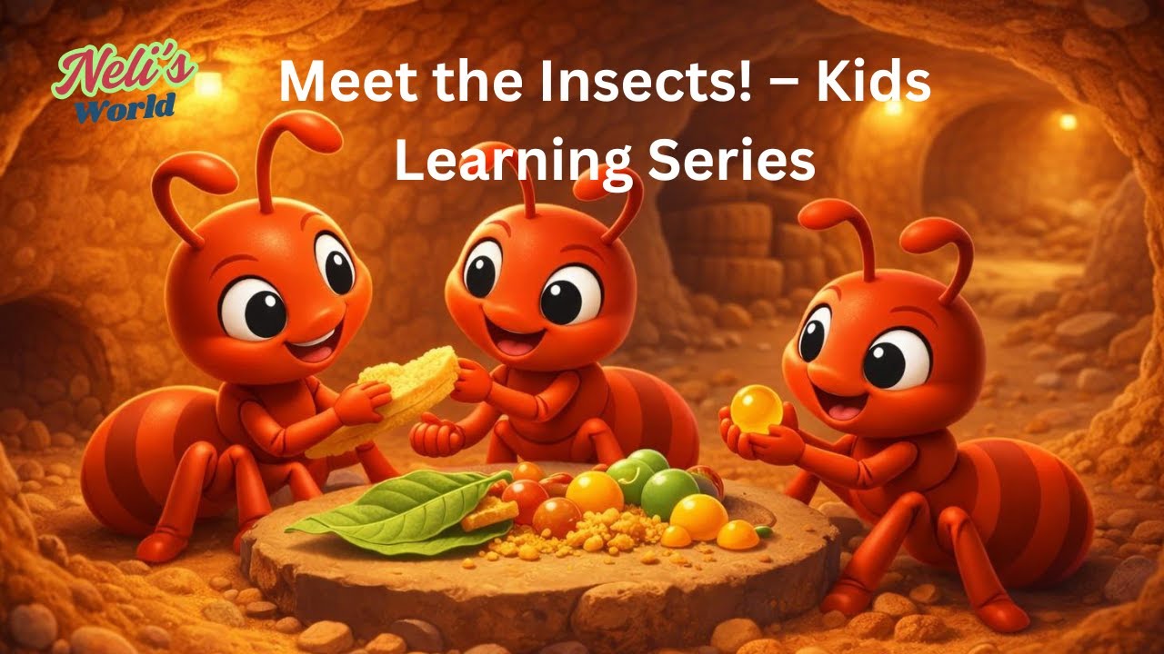 Meet the Insects! – Kids Learning Series Part 1