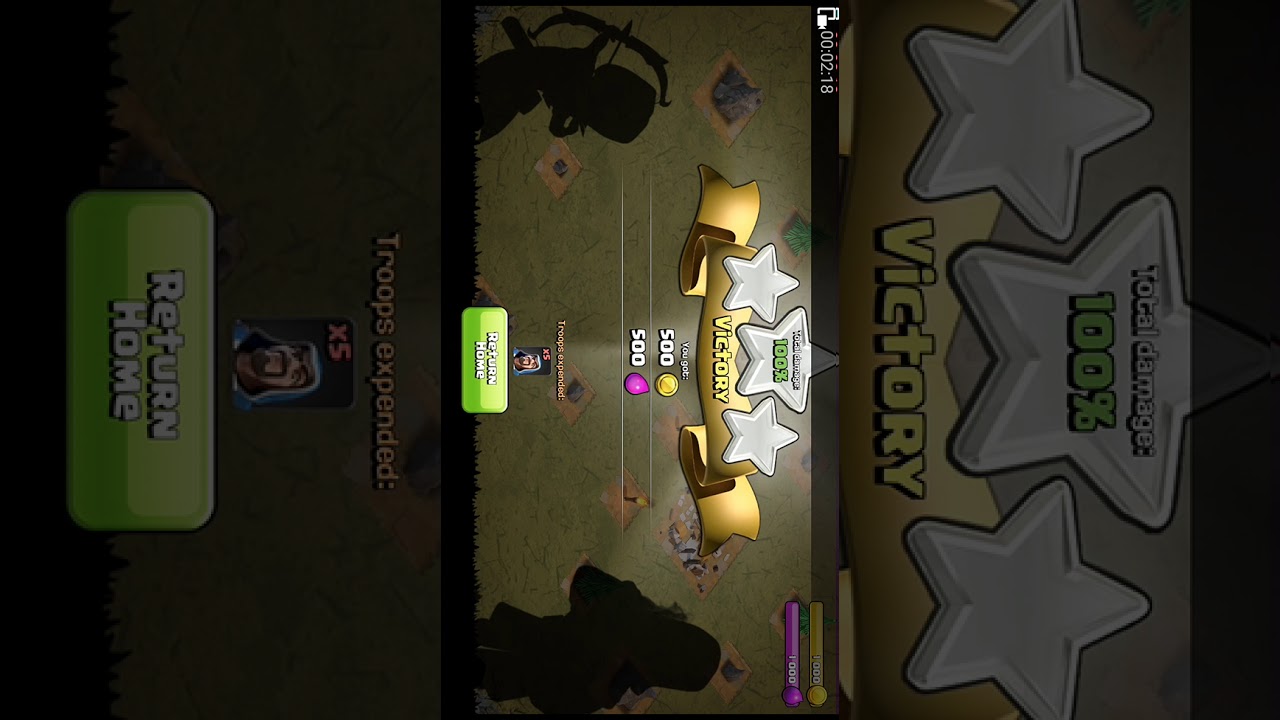 Playing coc for first time tutorial in Marathi