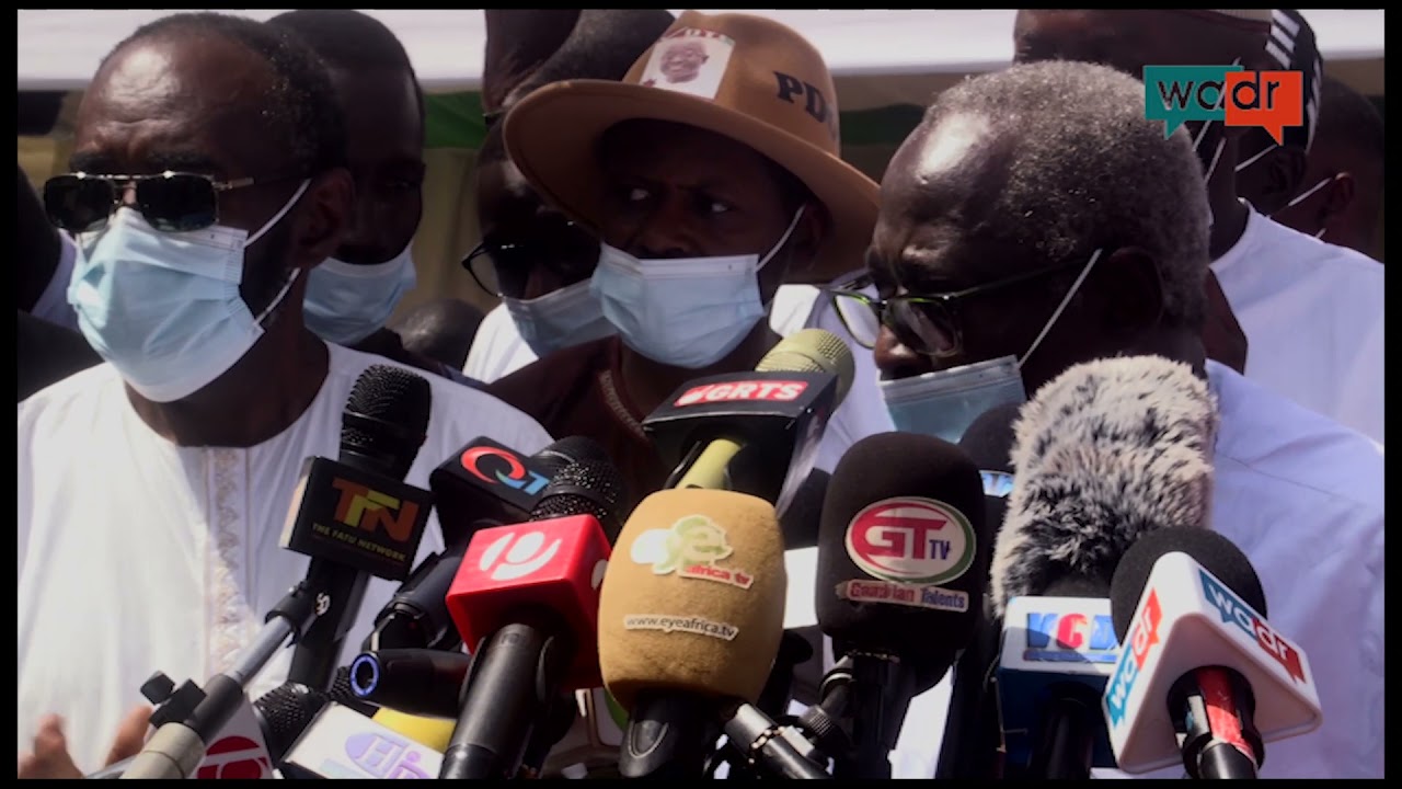 WADR - Gambia Presidential nomination - Halifa Sallah