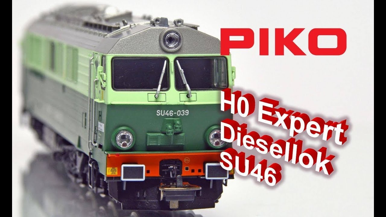 PIKO [V075PL] H0 Expert Lokomotywa spalinowa, typ 303D, SU46-039, PKP, Lok. Poznań, ep. IVb #52860