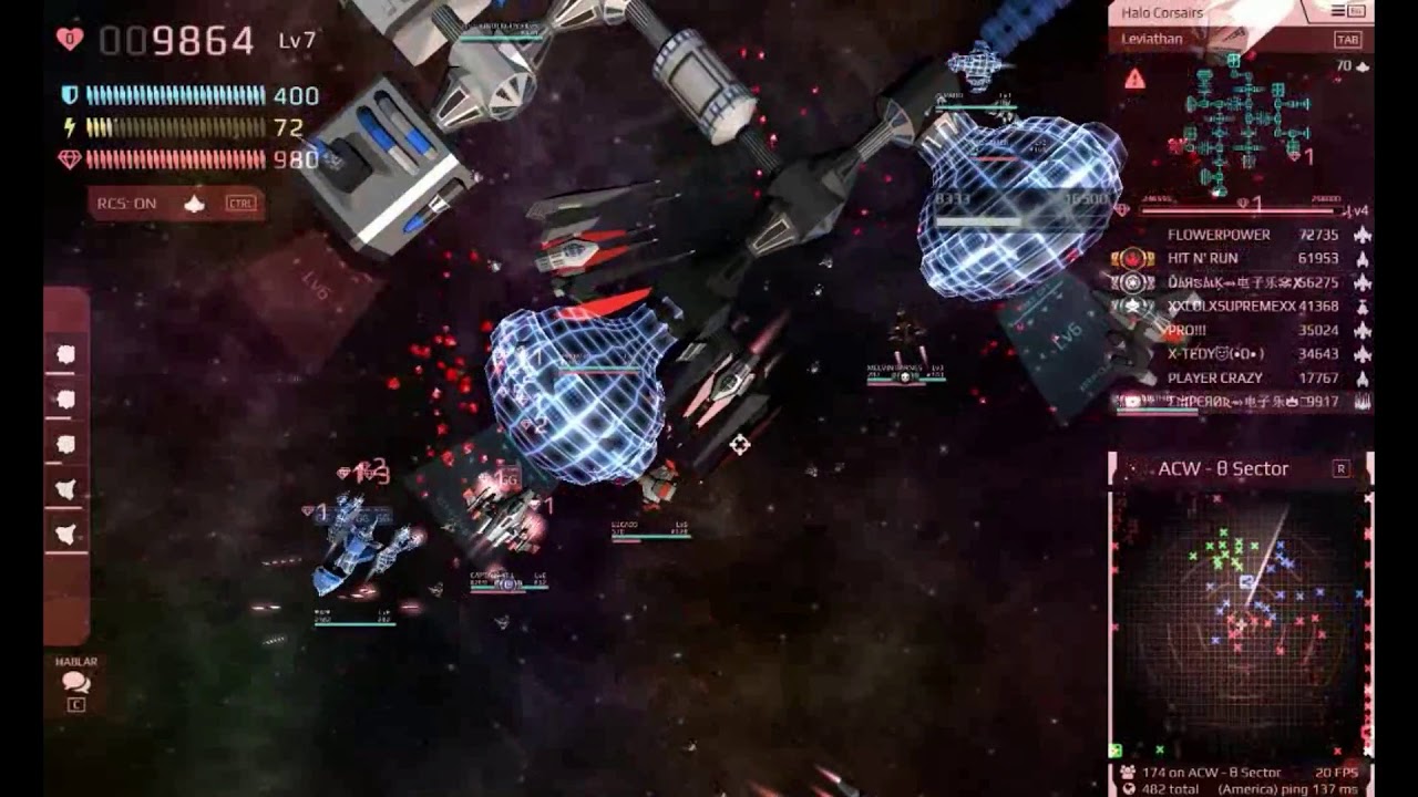 STARBLAST.IO ALPHA CENTAURI WARS &theta;-SECTOR TEAM RED