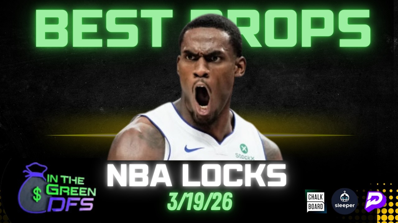 BEST NBA PROPS TODAY | BEST 5 BETS | THURSDAY 3/19/26 | BONUS BET 🔥