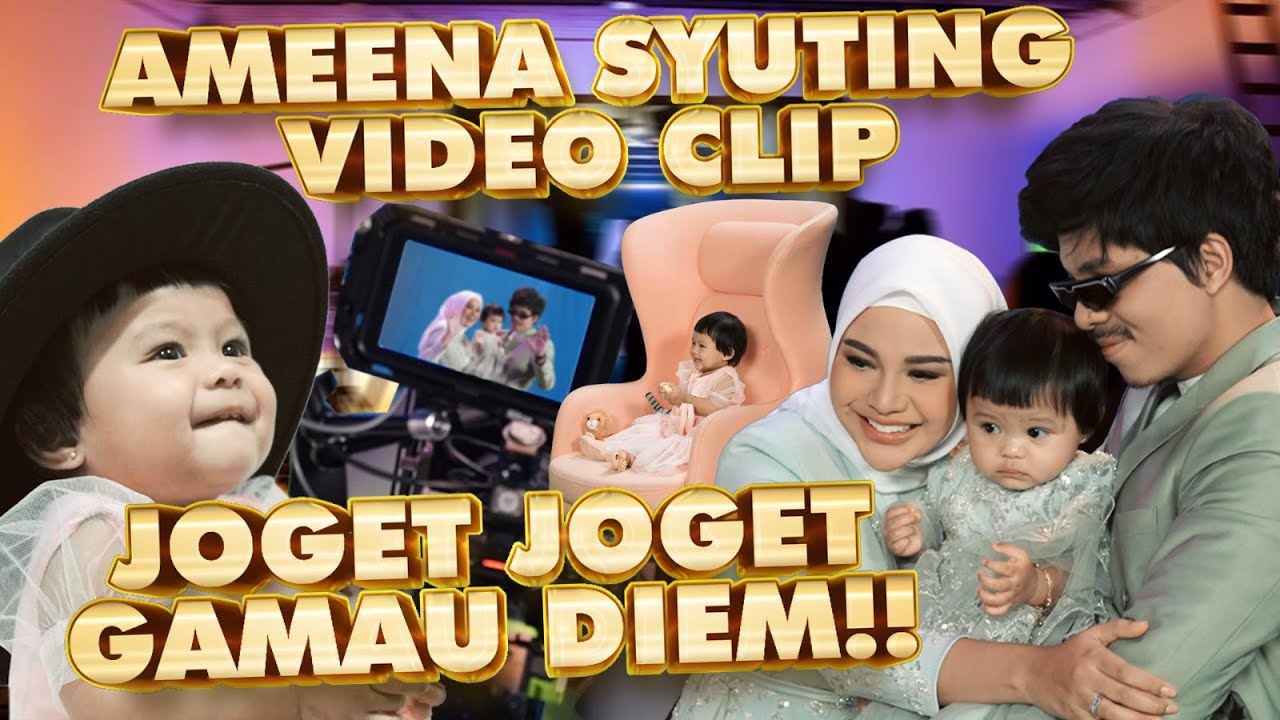 SYUTING PERTAMA AMEENA!! JOGET JOGET ATTA AUREL GEMES!!
