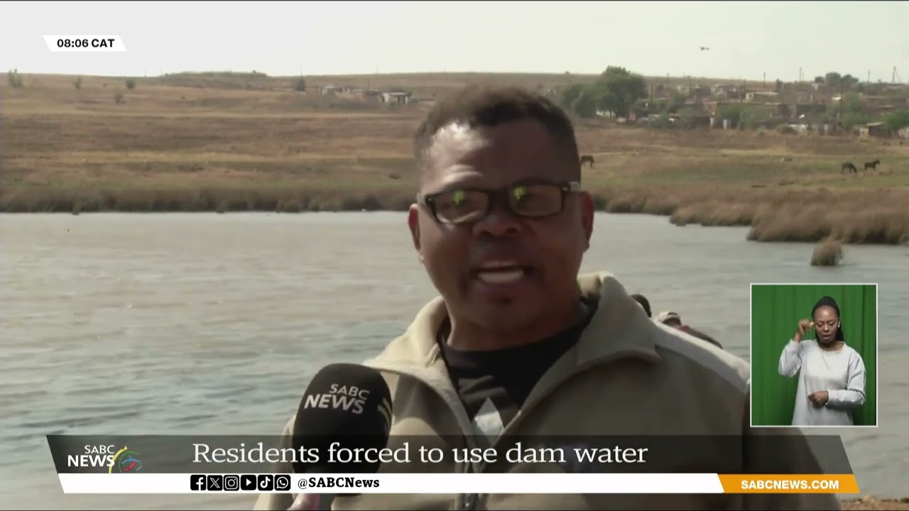 Water Woes | Reagile Residents in the North West forced to resort to dam water for survival