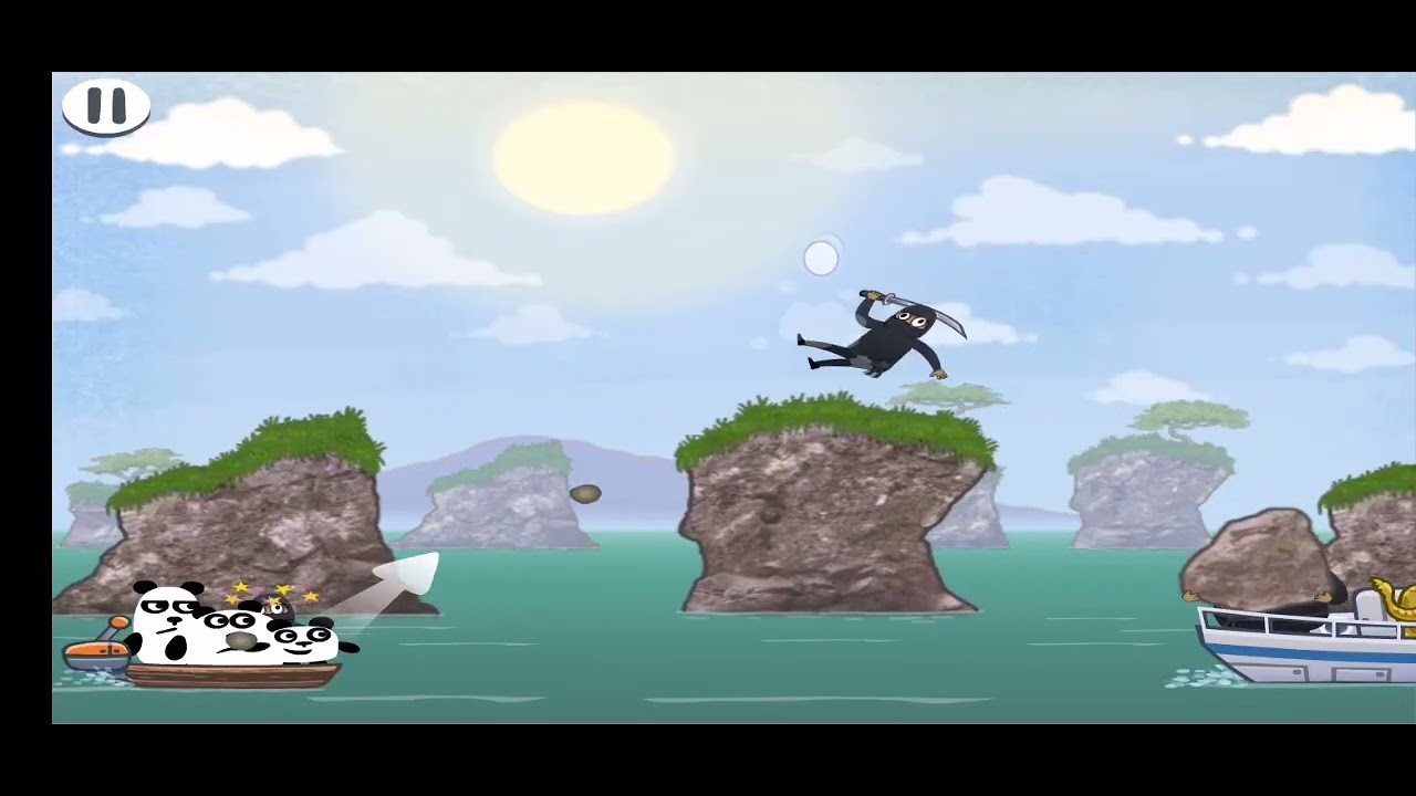 Gameplay(3 pandas En Japon)Con Audio y En el celular.(Completo).