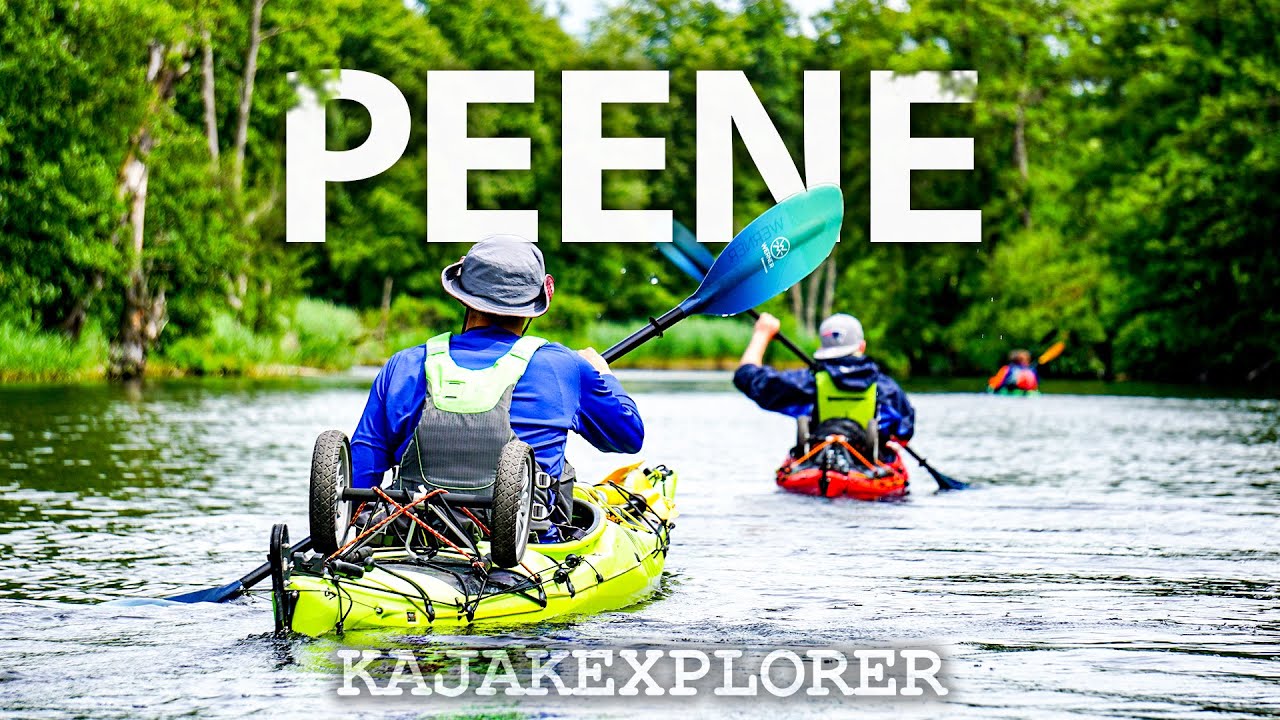 Peene - 120 Kilometer von Dahmen bis Kamp, mit Prijon Seatron GT, Millenium, Seayak, Touryak