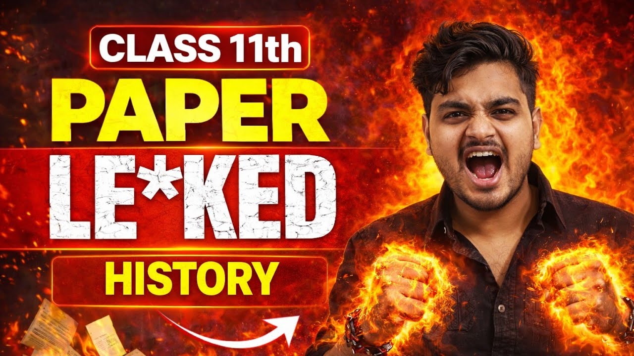 Class 11 History Paper Leak? 😳 | 100% Important Questions | Exam 2026