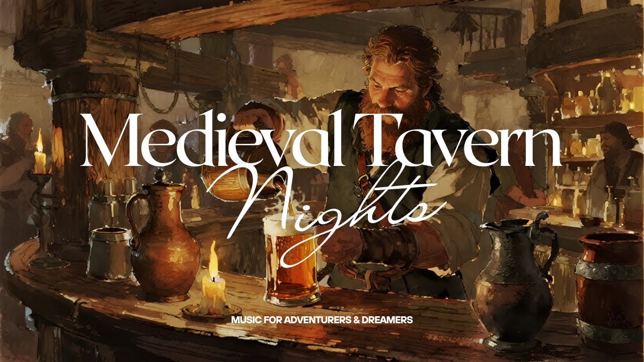 The Hidden Ale House 🍻 Medieval Fantasy Tavern Music Mix for RPG Adventures