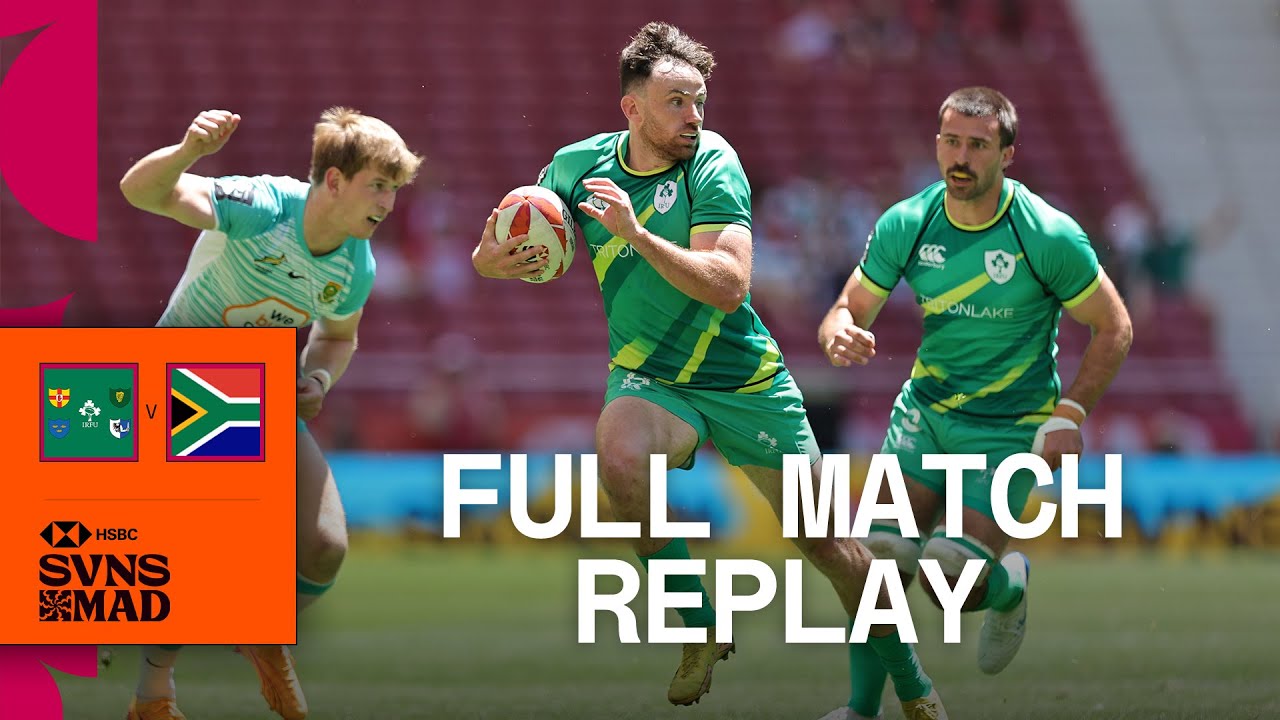 An instant CLASSIC in Madrid! | Ireland v South Africa | HSBC SVNS Madrid | Full Match Replay